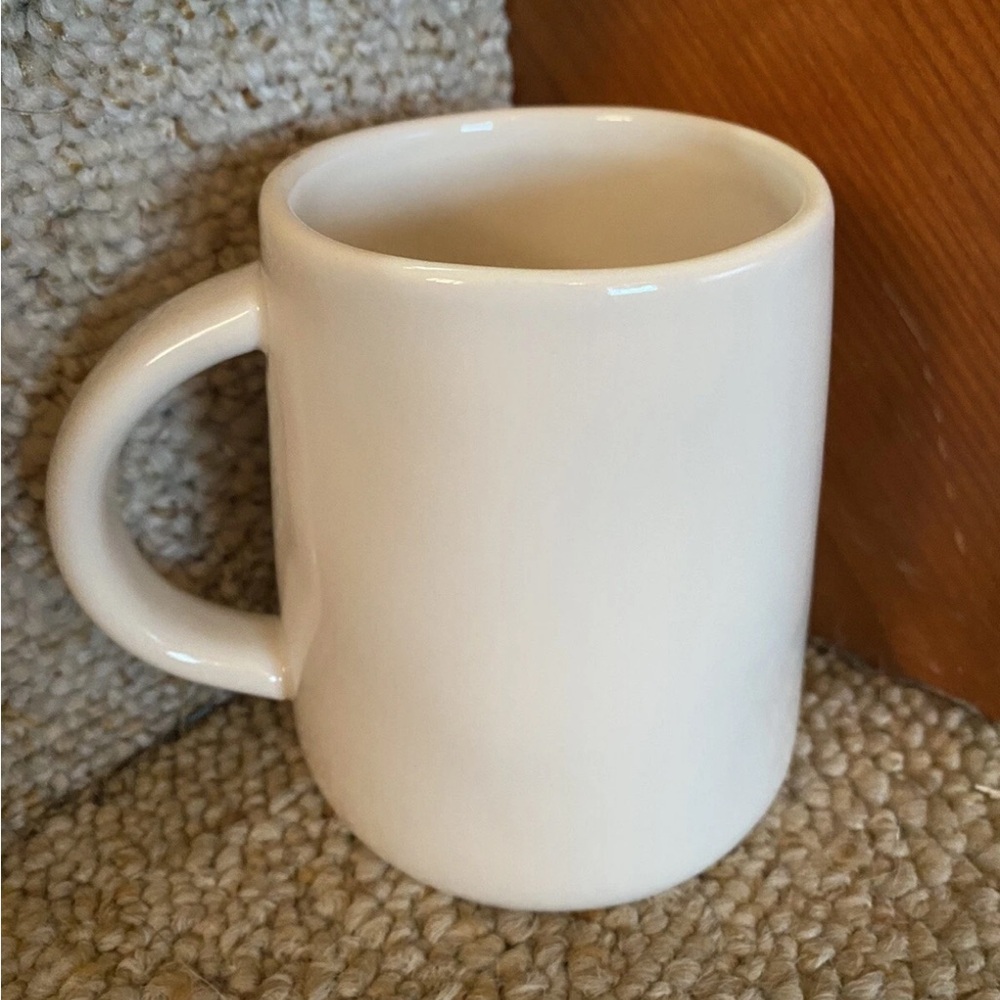 Rae Dunn Magenta “Gather” White Ceramic Mug with Easter Design - Picture 6 of 11